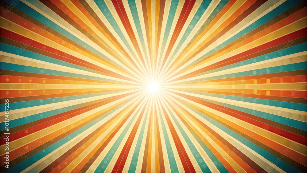 Abstract sunburst background with light rays Abstract sunburst background with light rays