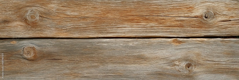 Rustic Wood Texture: A close-up shot of a weathered, knotty wood surface with a pronounced crack running through the center, revealing the natural beauty of the wood grain and its history. Rustic Wood Texture: A close-up shot of a weathered, knotty wood surface with a pronounced crack running through the center, revealing the natural beauty of the wood grain and its history.