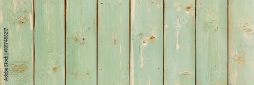 Rustic Green Wood Texture B...