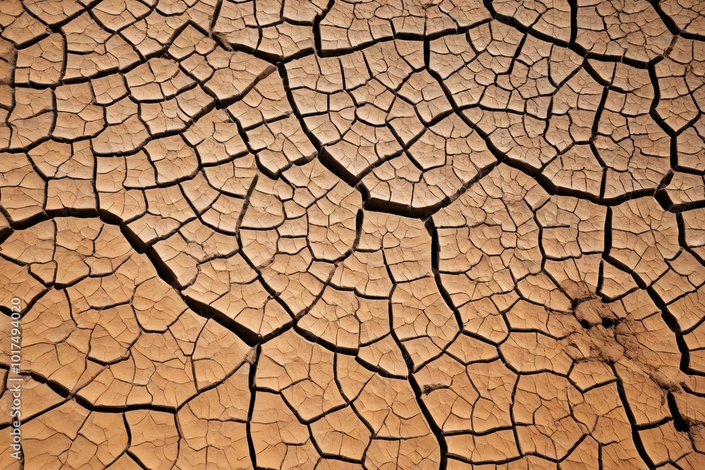 a close up of a cracked surface of a dirt field a close up of a cracked surface of a dirt field