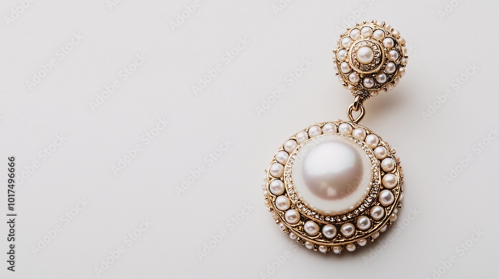 Sophisticated pearl earrings gleam against a pristine backdrop, emphasizing their exquisite finish and delicate craftsmanship, ideal for style enthusiasts. Sophisticated pearl earrings gleam against a pristine backdrop, emphasizing their exquisite finish and delicate craftsmanship, ideal for style enthusiasts.