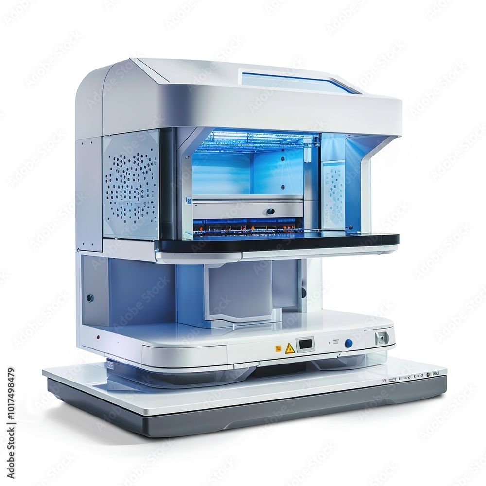 Microarray Scanners isolated on transparent Microarray Scanners isolated on transparent