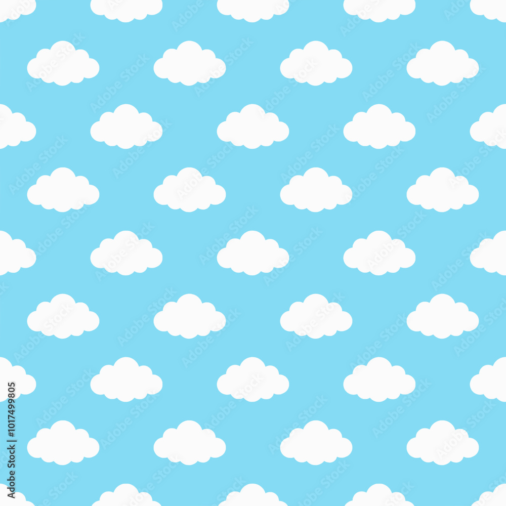Cloudscape background. Sky and clouds background. Blue sky and white clouds. Cloud icon Cloudscape background. Sky and clouds background. Blue sky and white clouds. Cloud icon