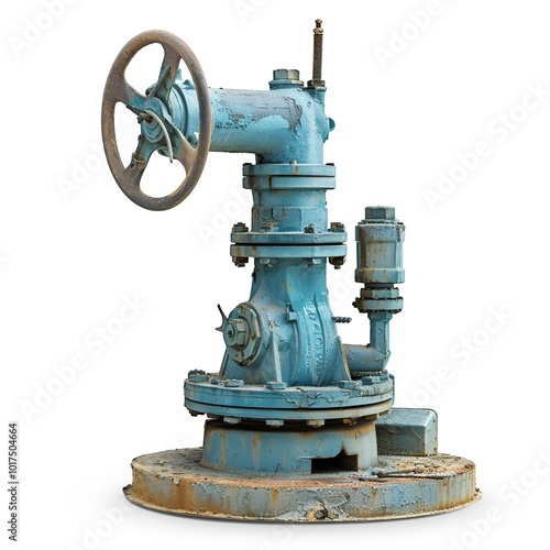 Water pump. isolated object, transparent background isolated on white background 