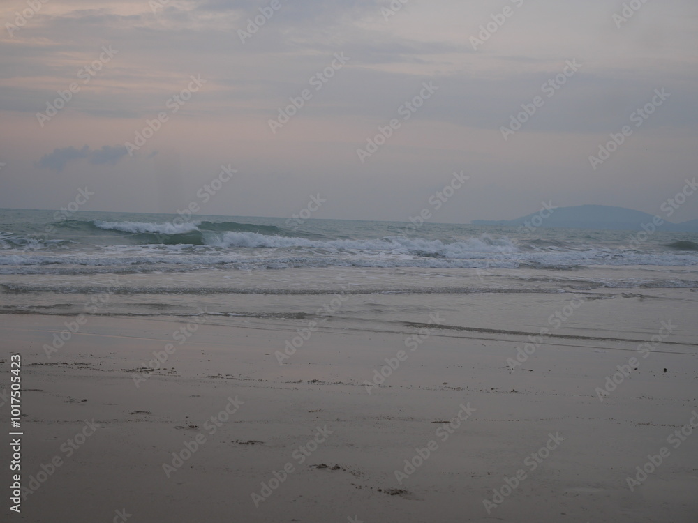Bangka. Belitung. Bali. Indonesia. Beautiful beach view with large rocks, white sandy beach and rocky formations against bright blue sky, rugged nature Bangka. Belitung. Bali. Indonesia. Beautiful beach view with large rocks, white sandy beach and rocky formations against bright blue sky, rugged nature