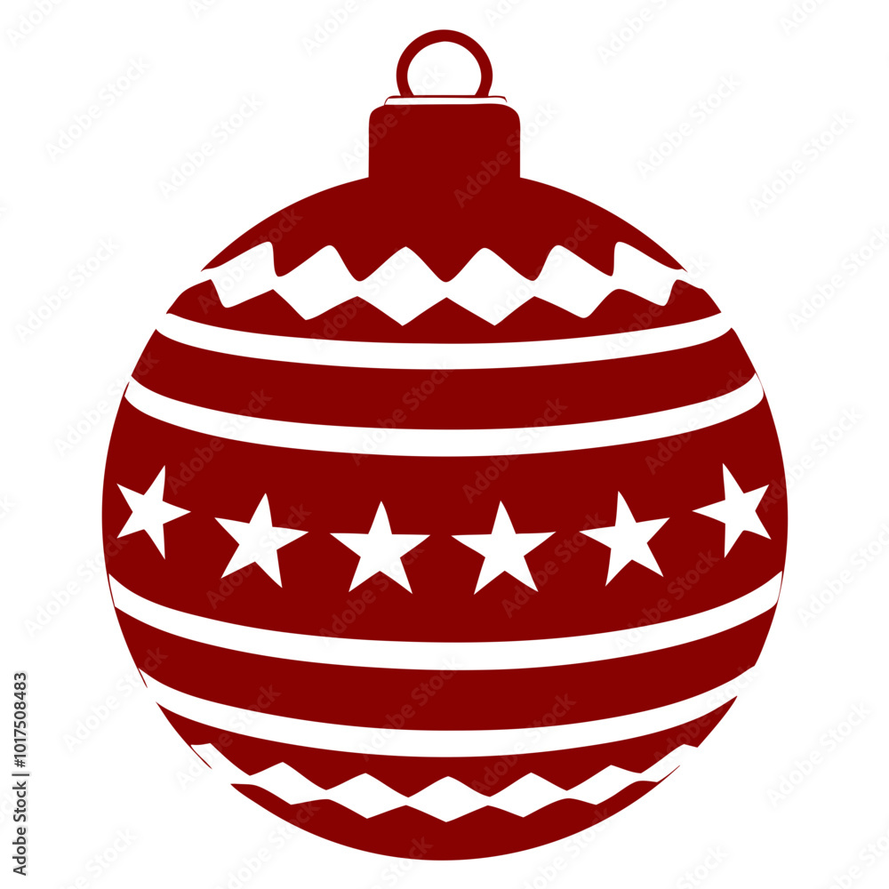 Festive Bauble for Christmas Decorations Festive Bauble for Christmas Decorations