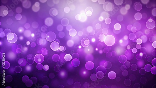 Abstract gradient purple background with bokeh silhouette