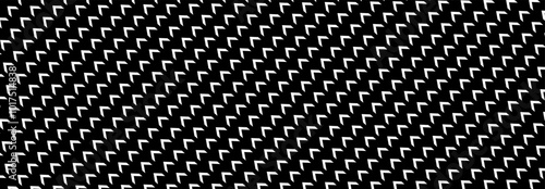 Abstract, Angles, Lines, wavy  pattern, Square, Illustration, vector, alternating overlapping, symmetrical, orderly arrangement background, black and white, banner, website, template, dark.