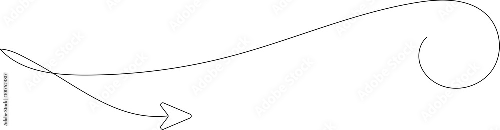 Thin line arrows icon set. Elements for design Thin line arrows icon set. Elements for design