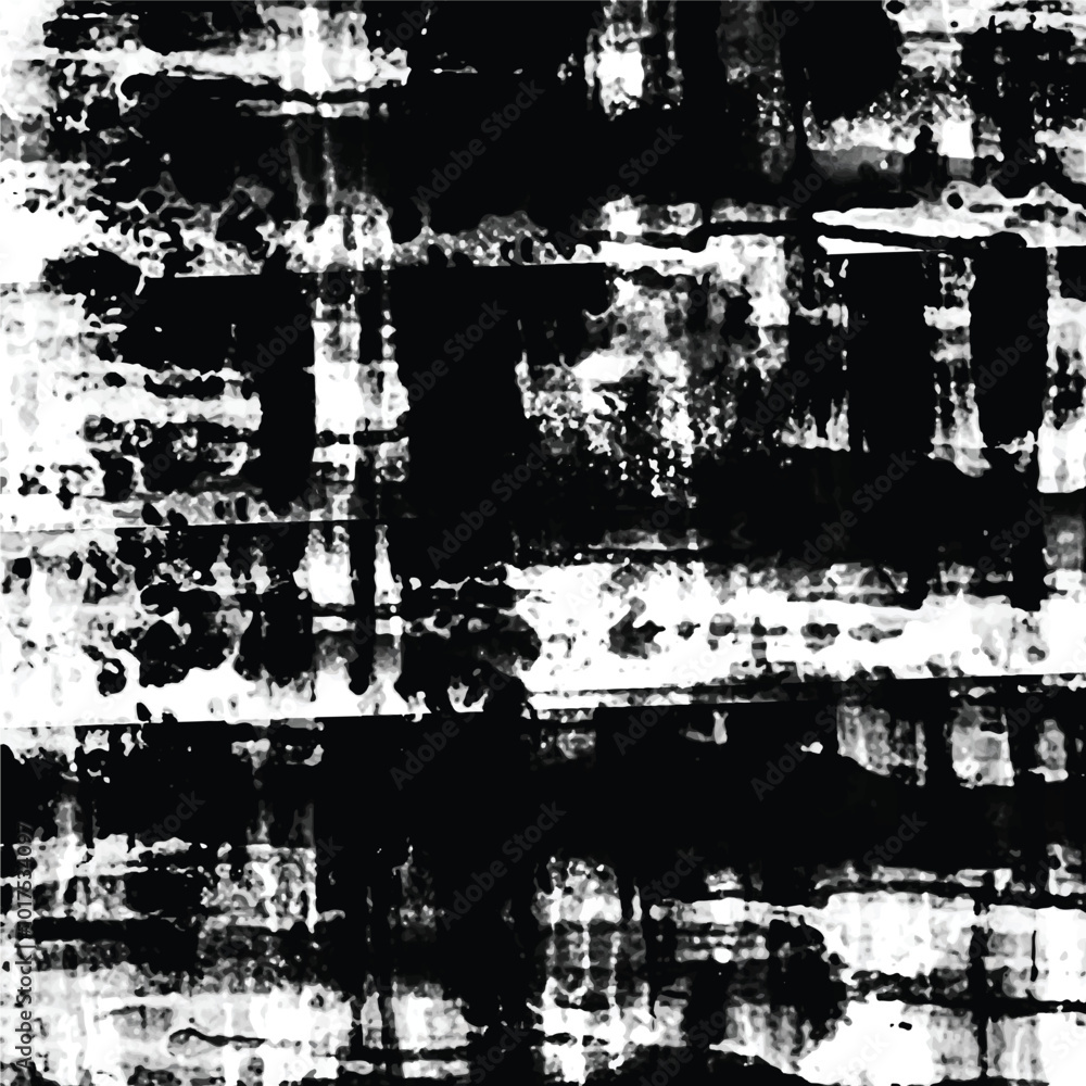 Black and white grungy abstract background. Grungy frame. Vector illustration
Black and white grungy abstract background. Grungy frame. Vector illustration