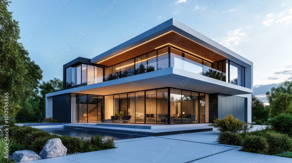 Modern Sustainable Villa with Open Space Design Modern Sustainable Villa with Open Space Design