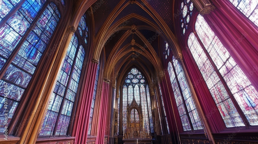 Captivating Gothic Architecture: Stunning Stained Glass and Ornate Interiors Captivating Gothic Architecture: Stunning Stained Glass and Ornate Interiors