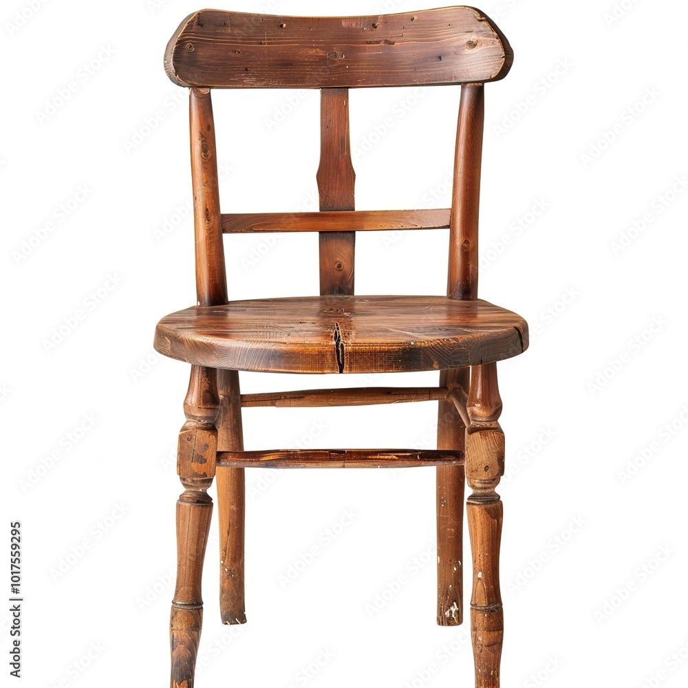 old wooden chair isolated on transparent old wooden chair isolated on transparent