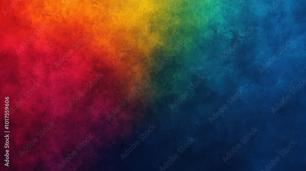 Fototapeta premium Abstract Rainbow Gradient Texture Background Grunge Vintage Color Overlay