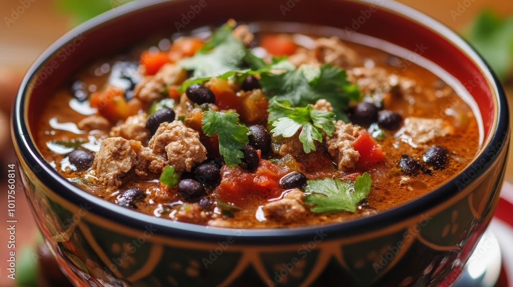 Wintery meat and bean soup Wintery meat and bean soup