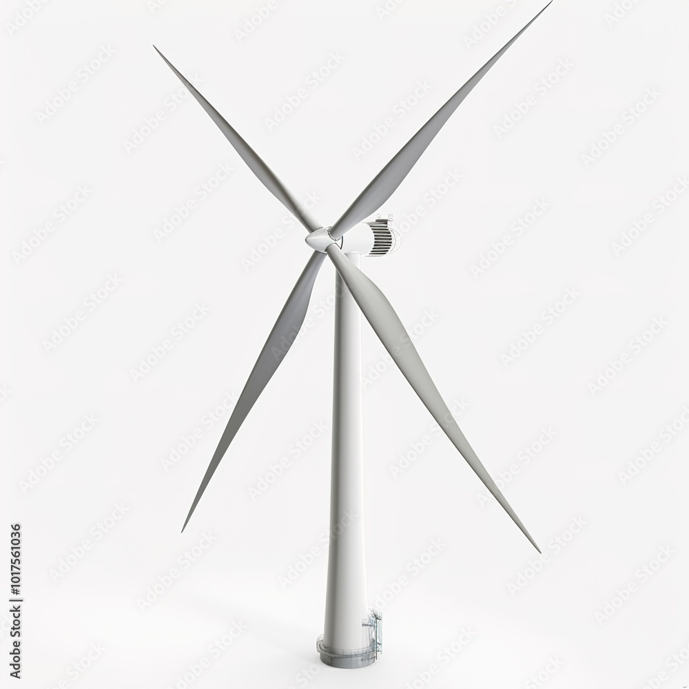 Wind turbine blades, Isolated on a transparent Wind turbine blades, Isolated on a transparent