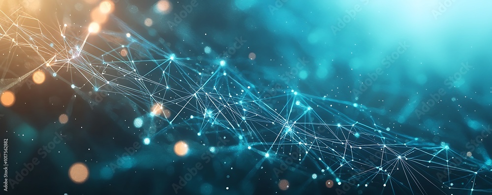 Global networks and data connections depicted with a network of lines and dots on a futuristic backdrop. Global networks and data connections depicted with a network of lines and dots on a futuristic backdrop.