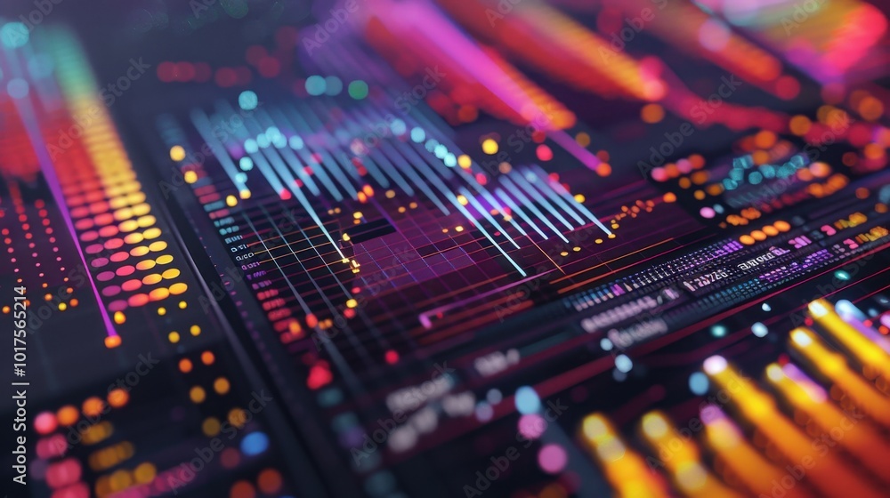 Colorful Digital Graphs and Data Visualizations Colorful Digital Graphs and Data Visualizations