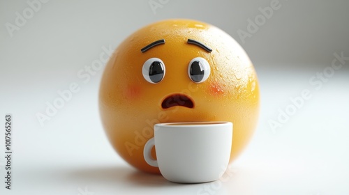 Wallpaper Mural Emoji Coffee Surprise Torontodigital.ca