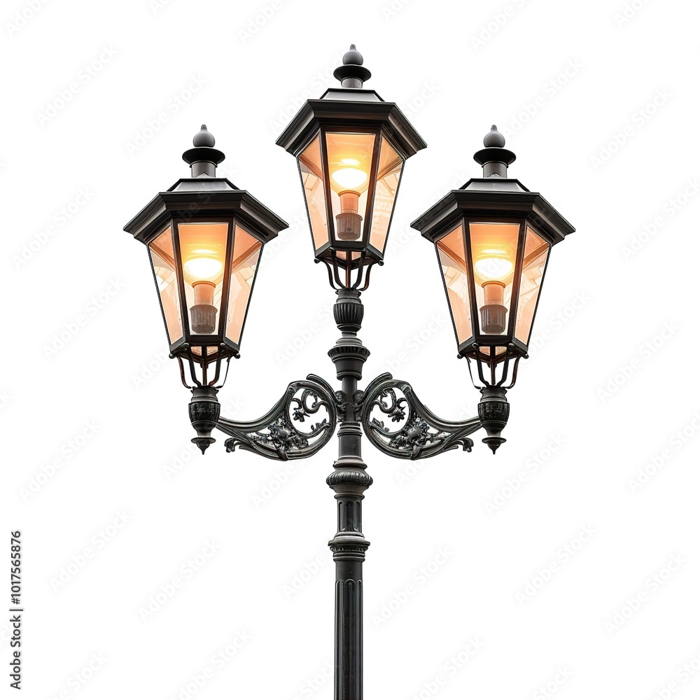 street lamp transparent isolated on white street lamp transparent isolated on white