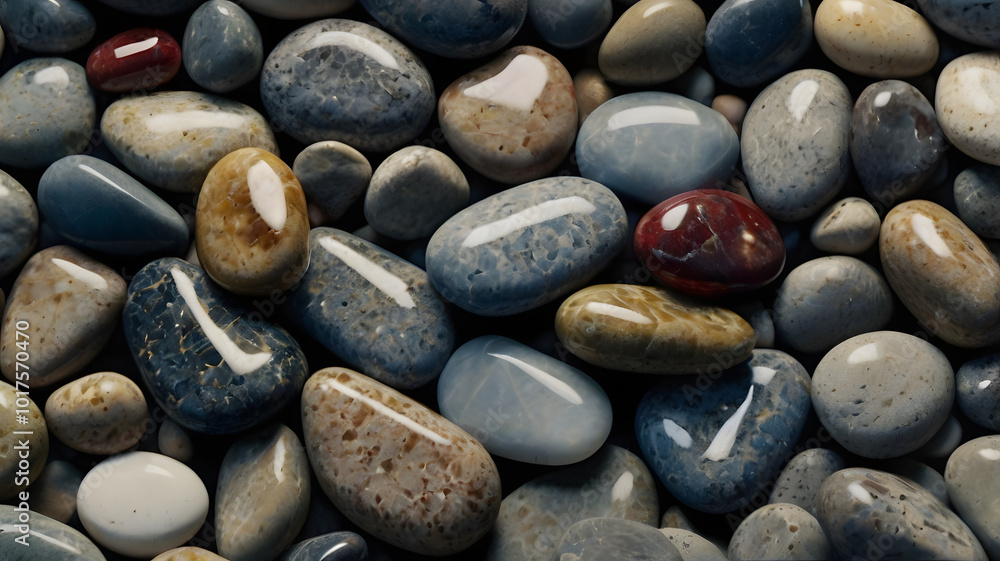 Experience the natural beauty of pebbles and stones with nature, Experience the natural beauty of pebbles and stones with nature,