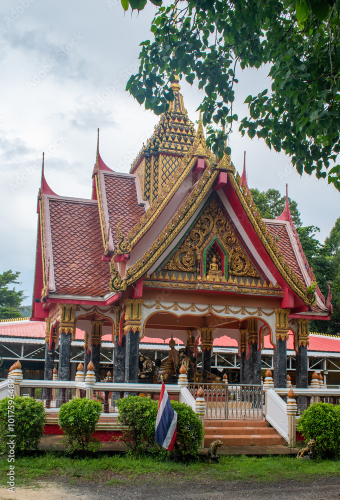 Fototapeta premium Wat Kathu temple, Phuket may 2024 