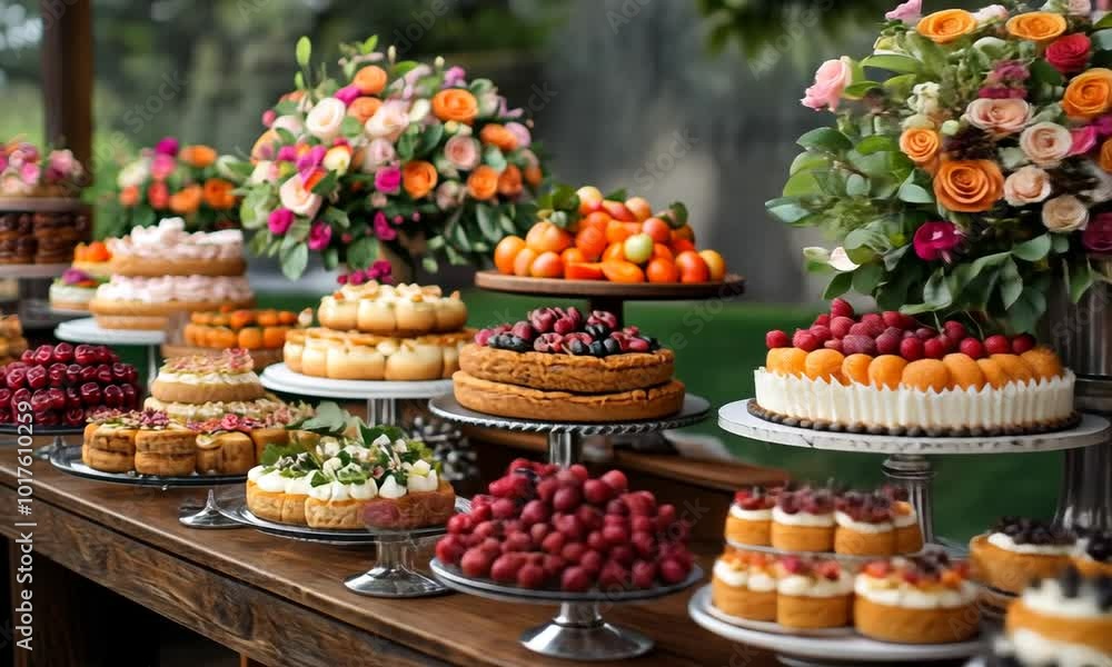 A Festive Dessert Table A Festive Dessert Table
