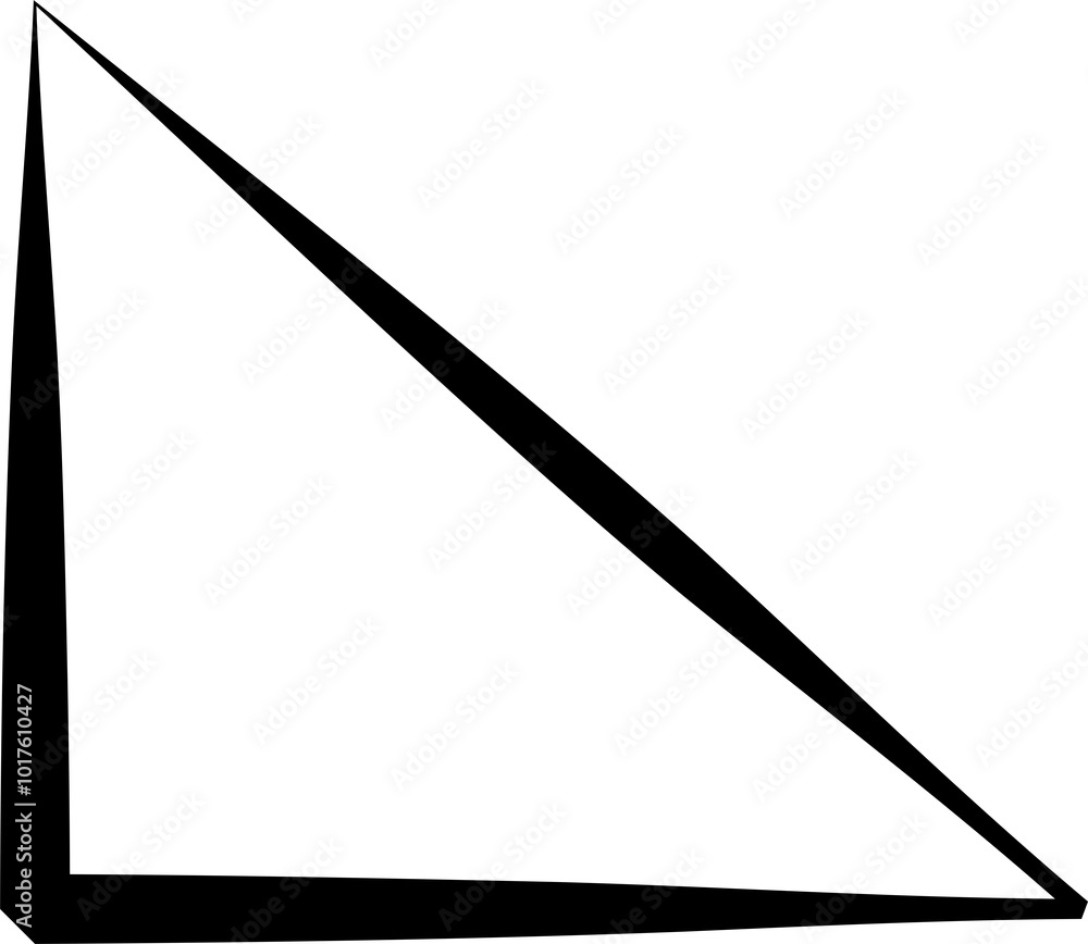 Triangle symbol design. Geometric shape Triangle symbol design. Geometric shape