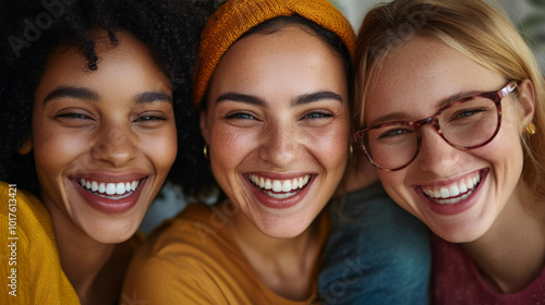 A group of women volunteers in a nonprofit organization, working together to distribute resources and support their community.