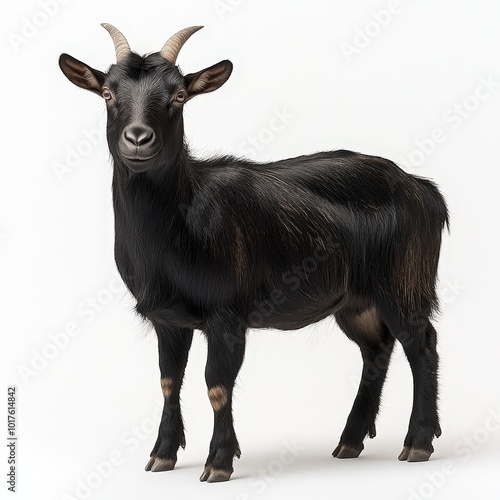 Black Goat Portrait