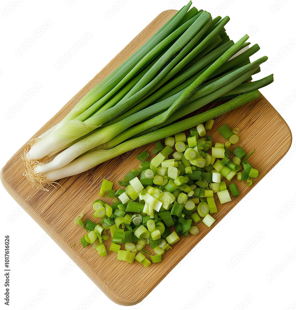 Green Onion Plant illustration - Spring Onion vegetable isolated on a white background Green Onion Plant illustration - Spring Onion vegetable isolated on a white background