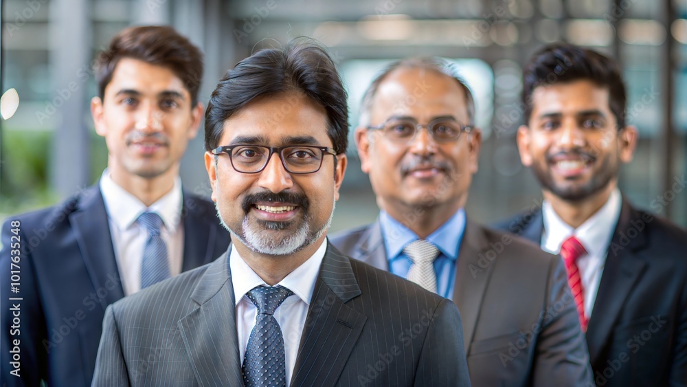 Group of Indian Businessmen or Corporate Professionals Posing for a Photo
Group of Indian Businessmen or Corporate Professionals Posing for a Photo