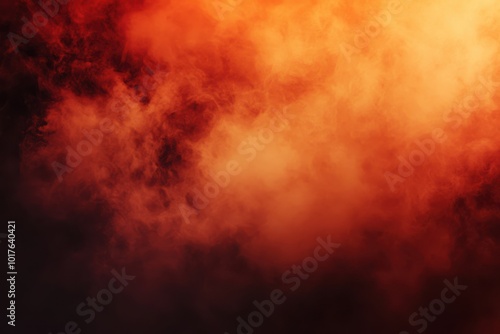 Dark Red and Black Fog Background