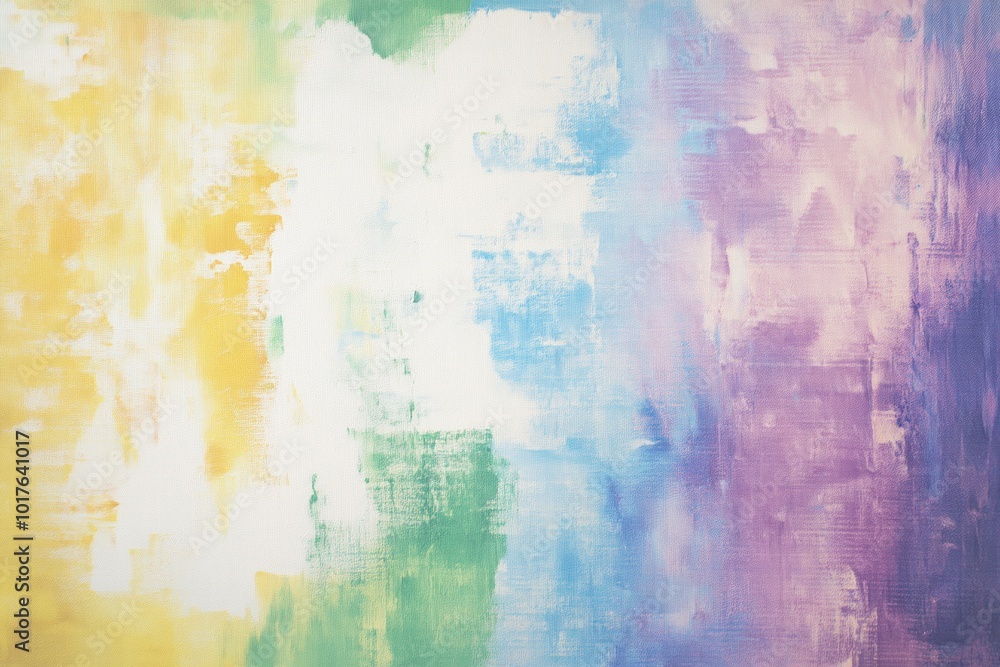 Abstract painting with soft colors blending in a textured design. Abstract painting with soft colors blending in a textured design.