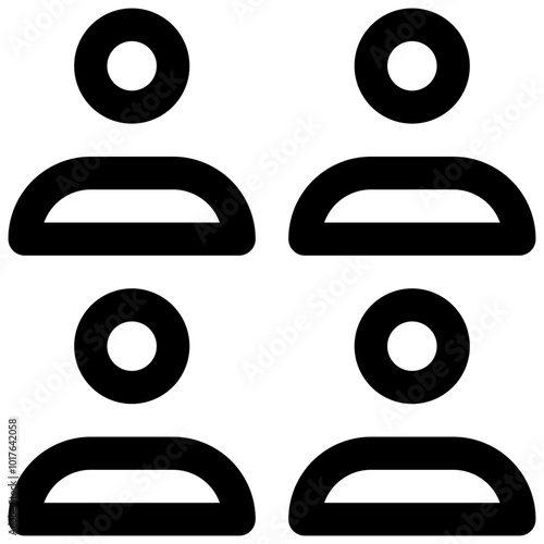 Servings. Editable stroke vector icon.