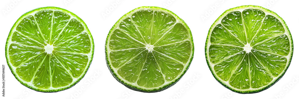 Lime slice isolated on transparent background food PNG for beverage designs or recipe illustrations Lime slice isolated on transparent background food PNG for beverage designs or recipe illustrations