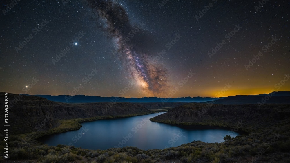 milky way galaxy in the night sky milky way galaxy in the night sky