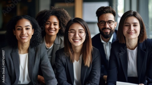 Business people with cultural diversity Appeals to content promoting diversity and inclusion in the workplace, ideal for global business environments.