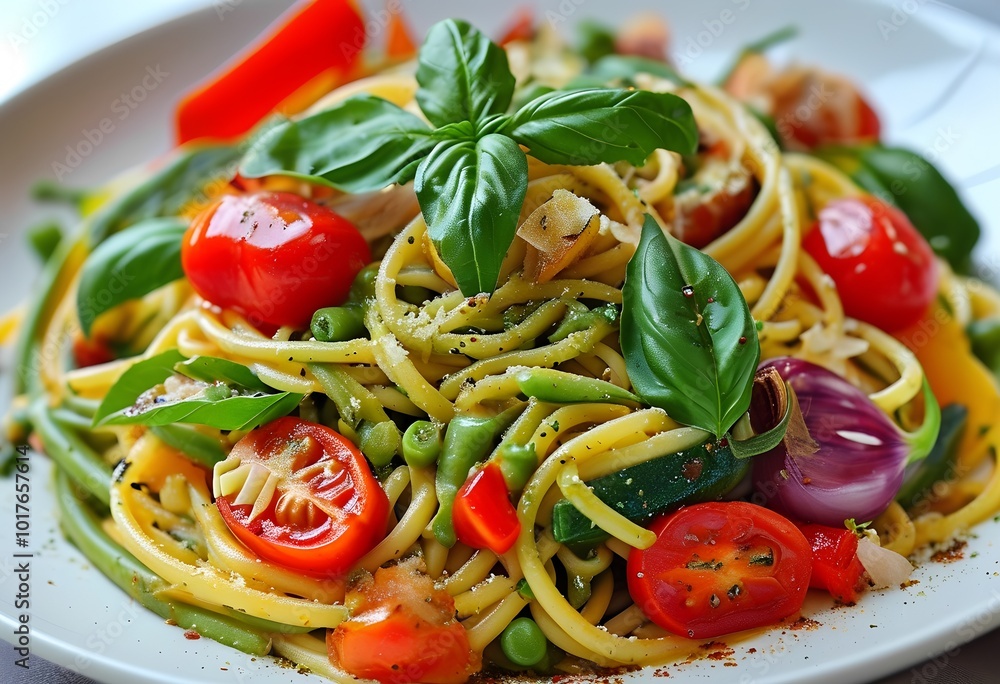 pasta primavera pasta primavera