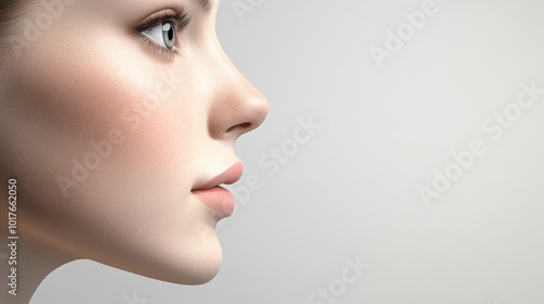 Customizable facial implants for women Offering bespoke cosmetic procedures focusing on facial structure enhancement for women looking for unique and personalized results. photo