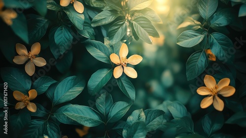 Flower and nature background