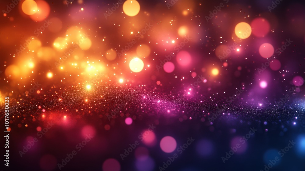 Abstract Bokeh Background With Glowing Orange And Pink Light Particles In A Dreamy And Luminous Atmosphere Abstract Bokeh Background With Glowing Orange And Pink Light Particles In A Dreamy And Luminous Atmosphere