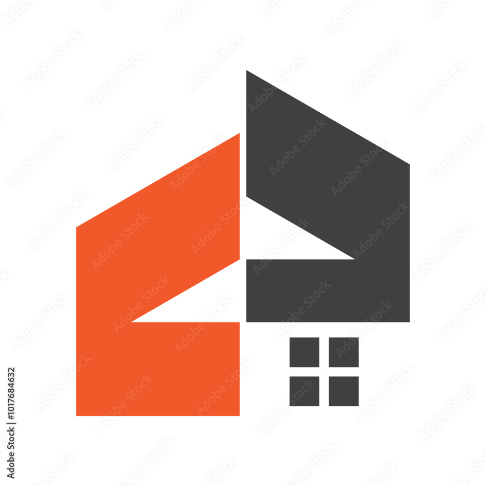 Real Estate Property and Construction Logo Real Estate Property and Construction Logo