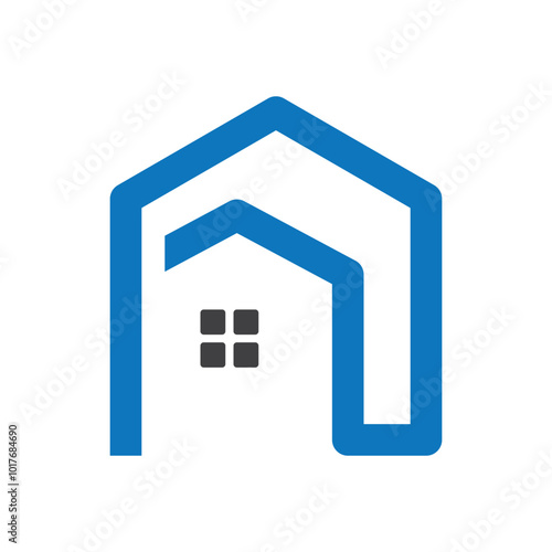 Real Estate Property and Construction Logo