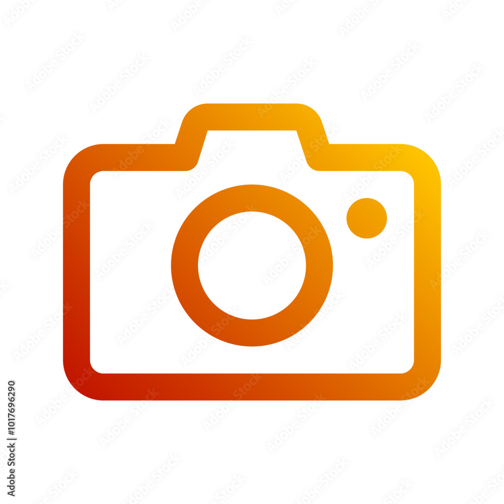camera gradient icon camera gradient icon