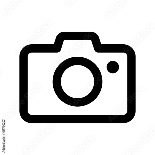 camera line icon