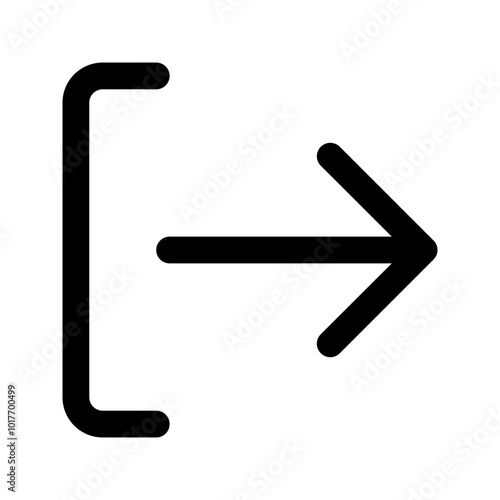 logout line icon