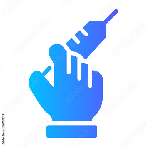 vaccination Gradient icon