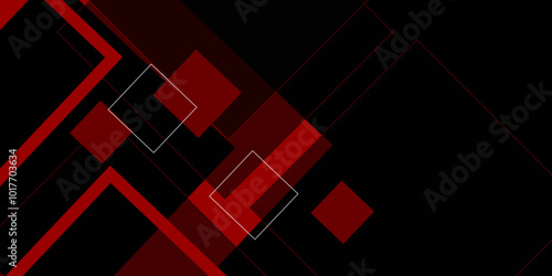 Modern bluck and red paper texture seamless abstract technology  rectangle background. Decorative web layout or poster, banner. Bluck vector background. have space for text creative