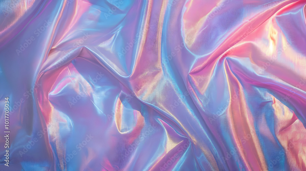 Holographic Fabric Background. Holographic Fabric Background.